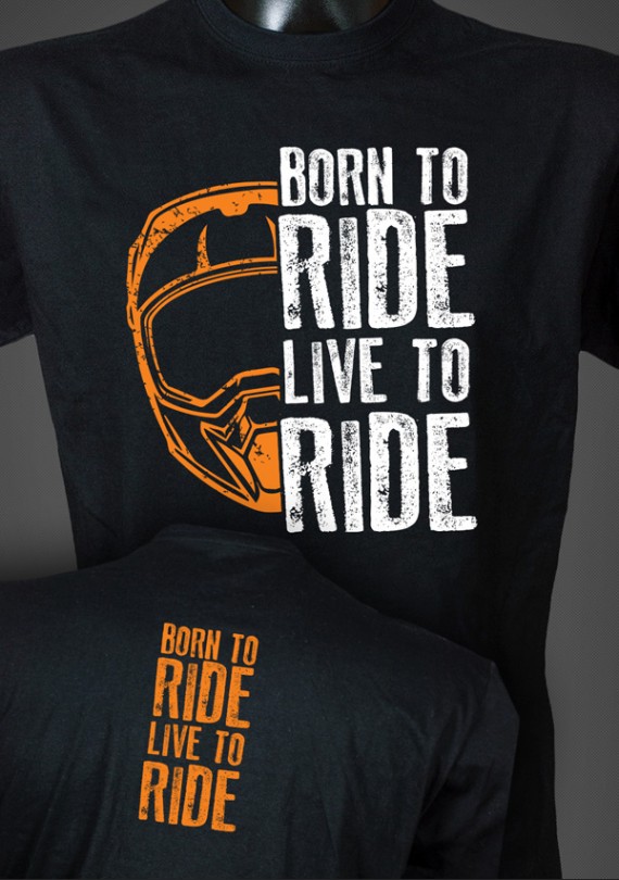 Born To Ride - Pánske Tričko