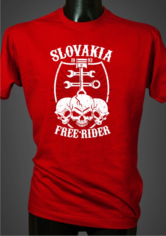 Free Rider - Pánske Tričko