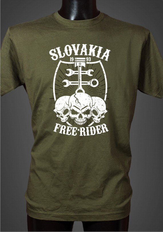 Free Rider - Pánske Tričko