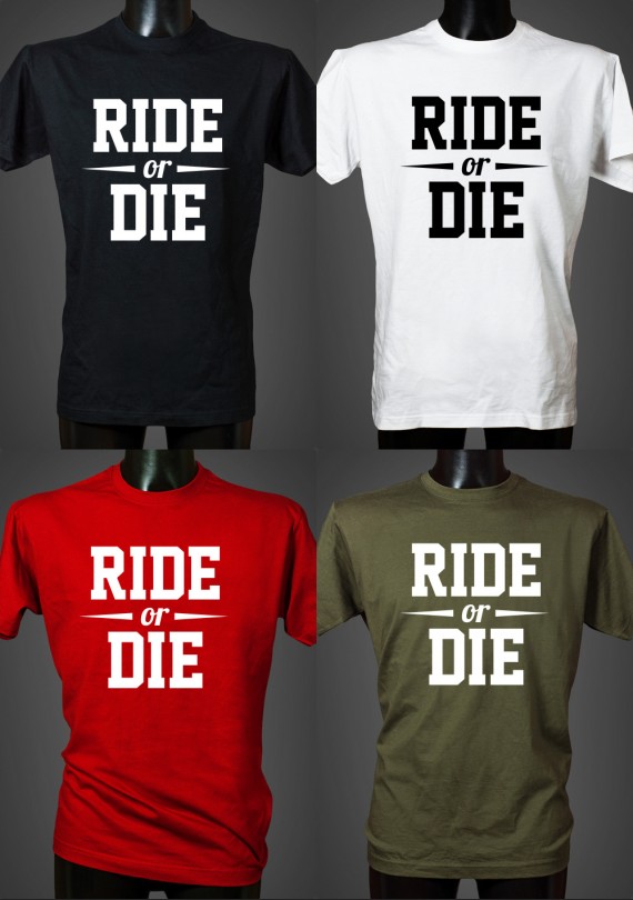 Ride or Die - Pánske Tričko