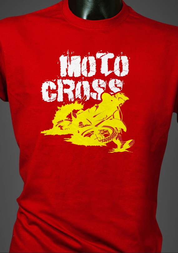 Motocross - Pánske Tričko